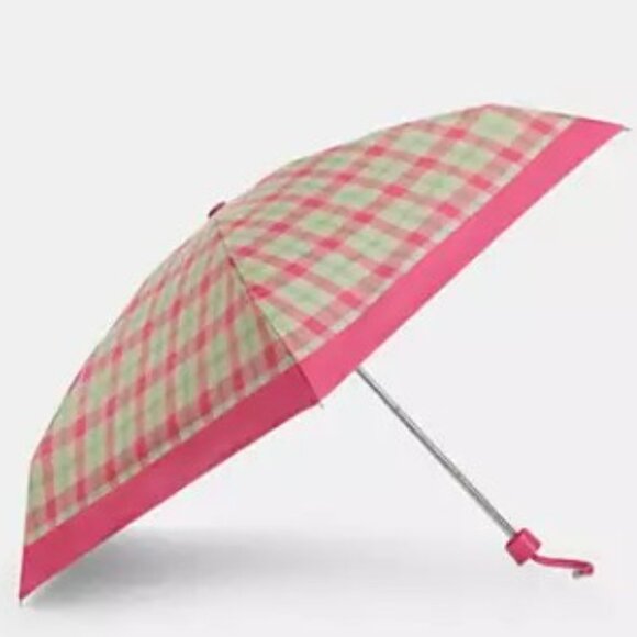 COACH Pink Palid UV Protection Mini Umbrella - Picture 4 of 4